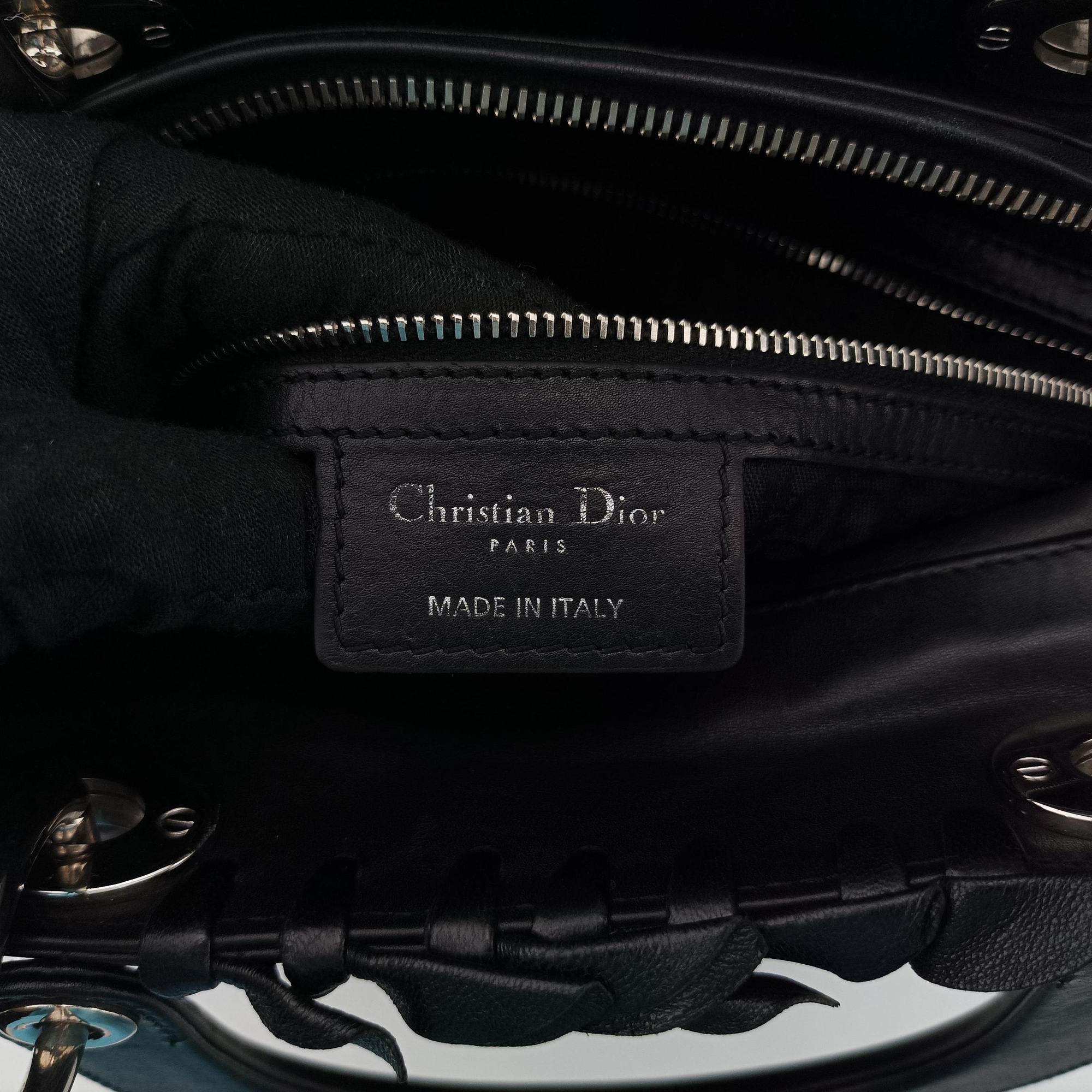 Secondhand Christian Dior Lady Dior Black lambskin  shoulderbag | stylenewstar