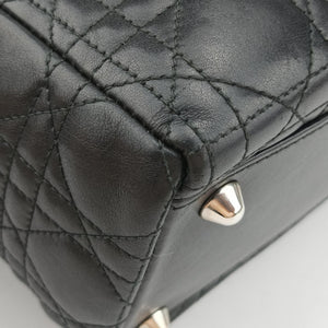 Secondhand Christian Dior Lady Dior Black lambskin  shoulderbag | stylenewstar
