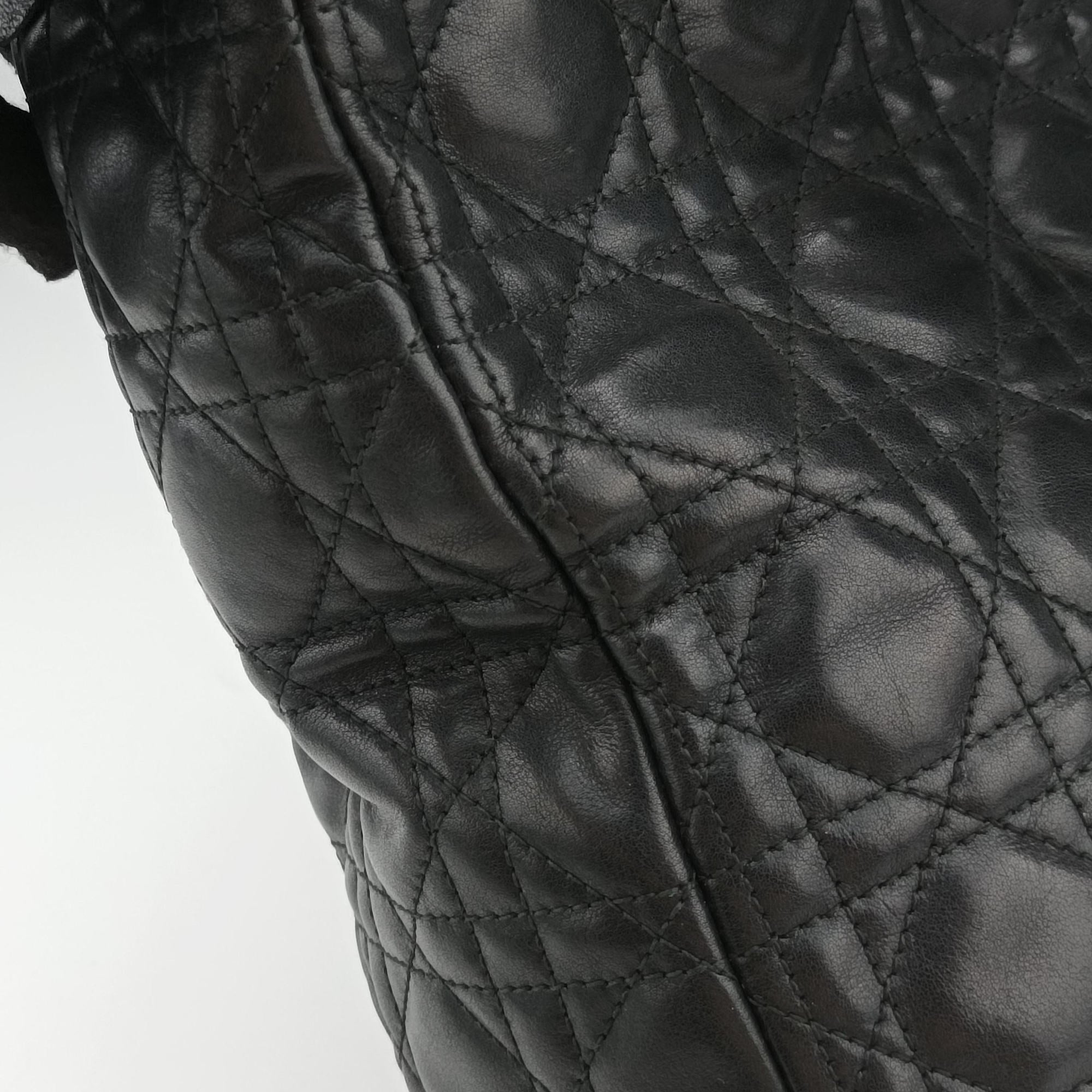 Secondhand Christian Dior Lady Dior Black lambskin  shoulderbag | stylenewstar