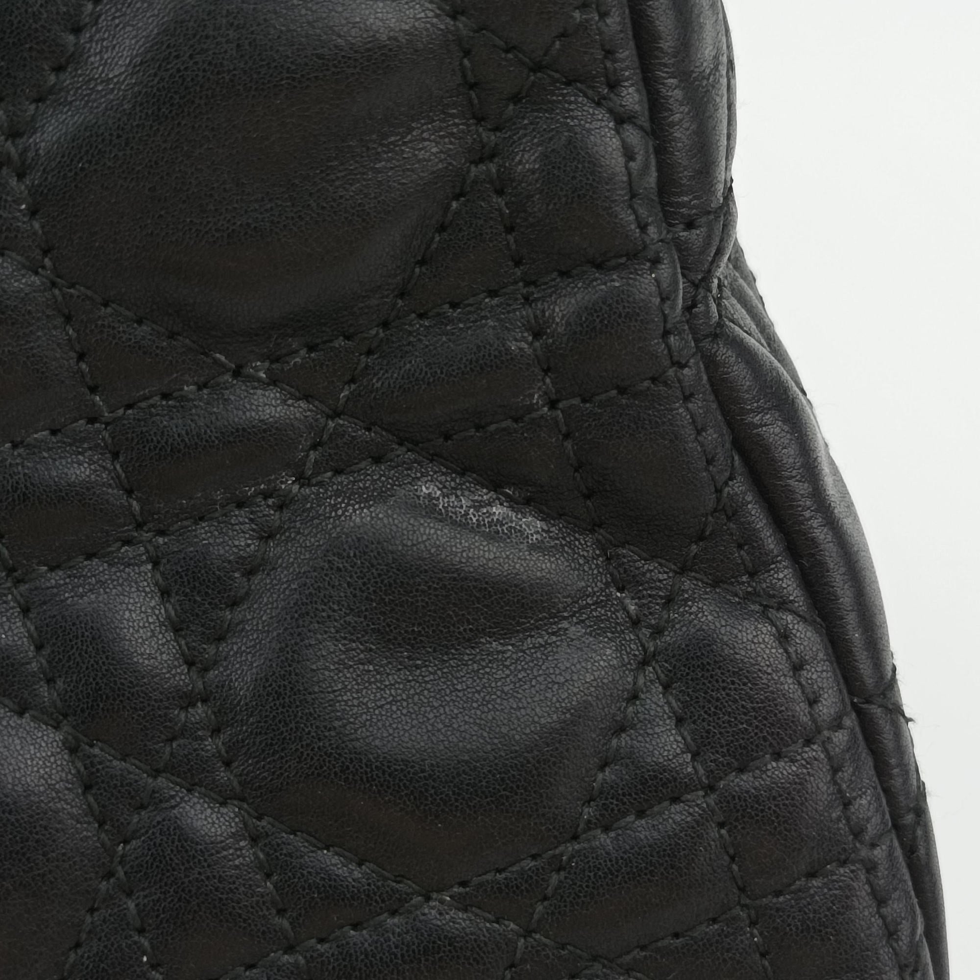 Secondhand Christian Dior Lady Dior Black lambskin  shoulderbag | stylenewstar