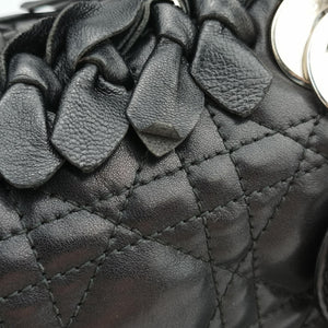 Secondhand Christian Dior Lady Dior Black lambskin  shoulderbag | stylenewstar