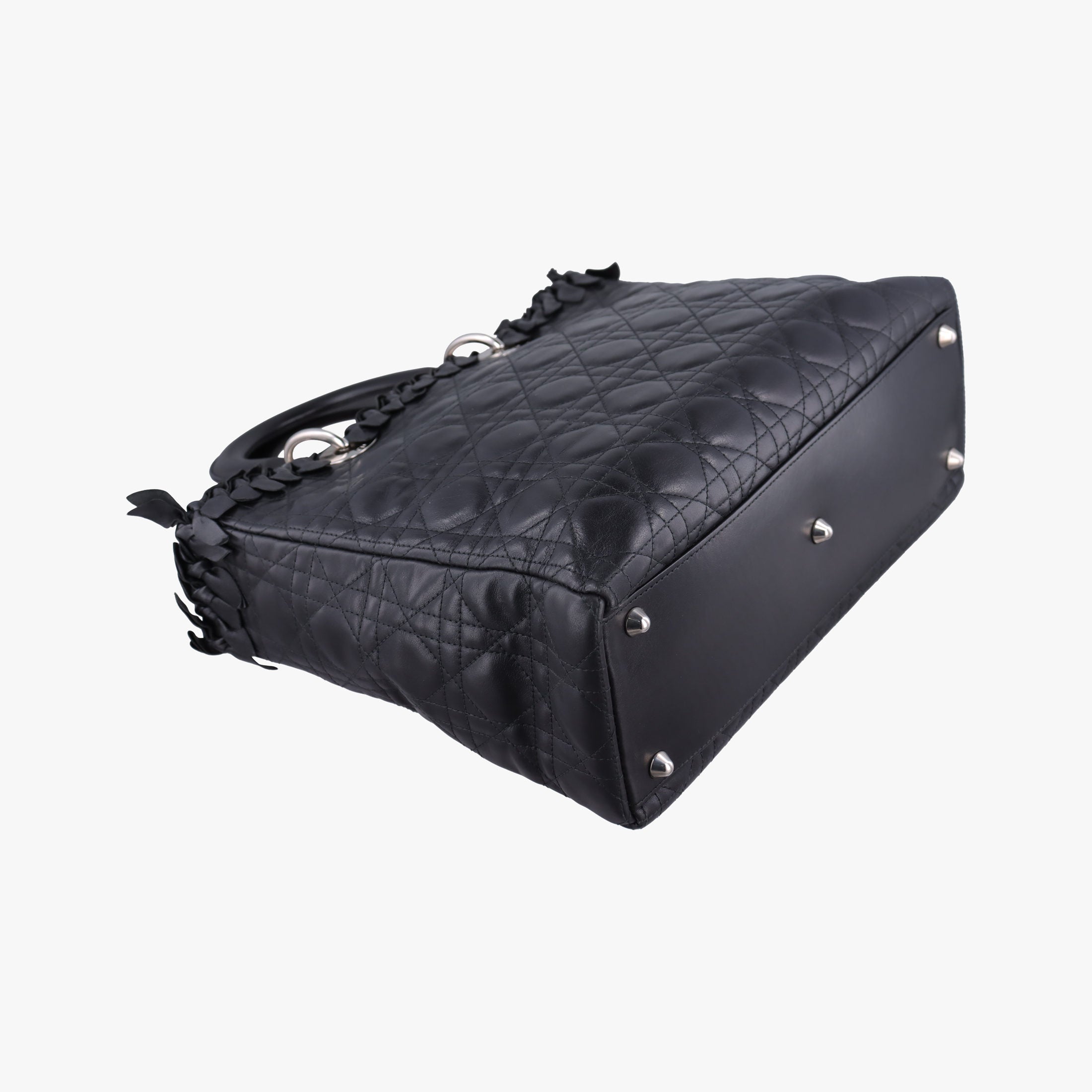 Secondhand Christian Dior Lady Dior Black lambskin  shoulderbag | stylenewstar