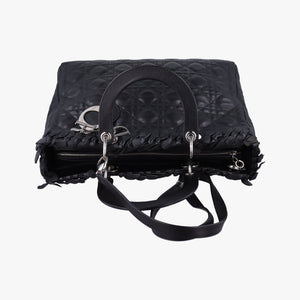 Secondhand Christian Dior Lady Dior Black lambskin  shoulderbag | stylenewstar