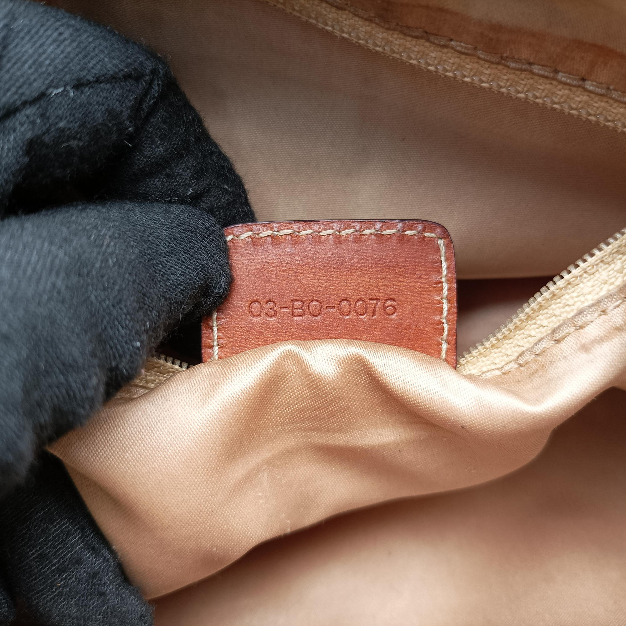 Secondhand Christian Dior Trotter Romantic Brown PVC coated canvas×Leather  shoulderbag | stylenewstar