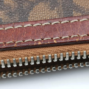 Secondhand Christian Dior Trotter Romantic Brown PVC coated canvas×Leather  shoulderbag | stylenewstar