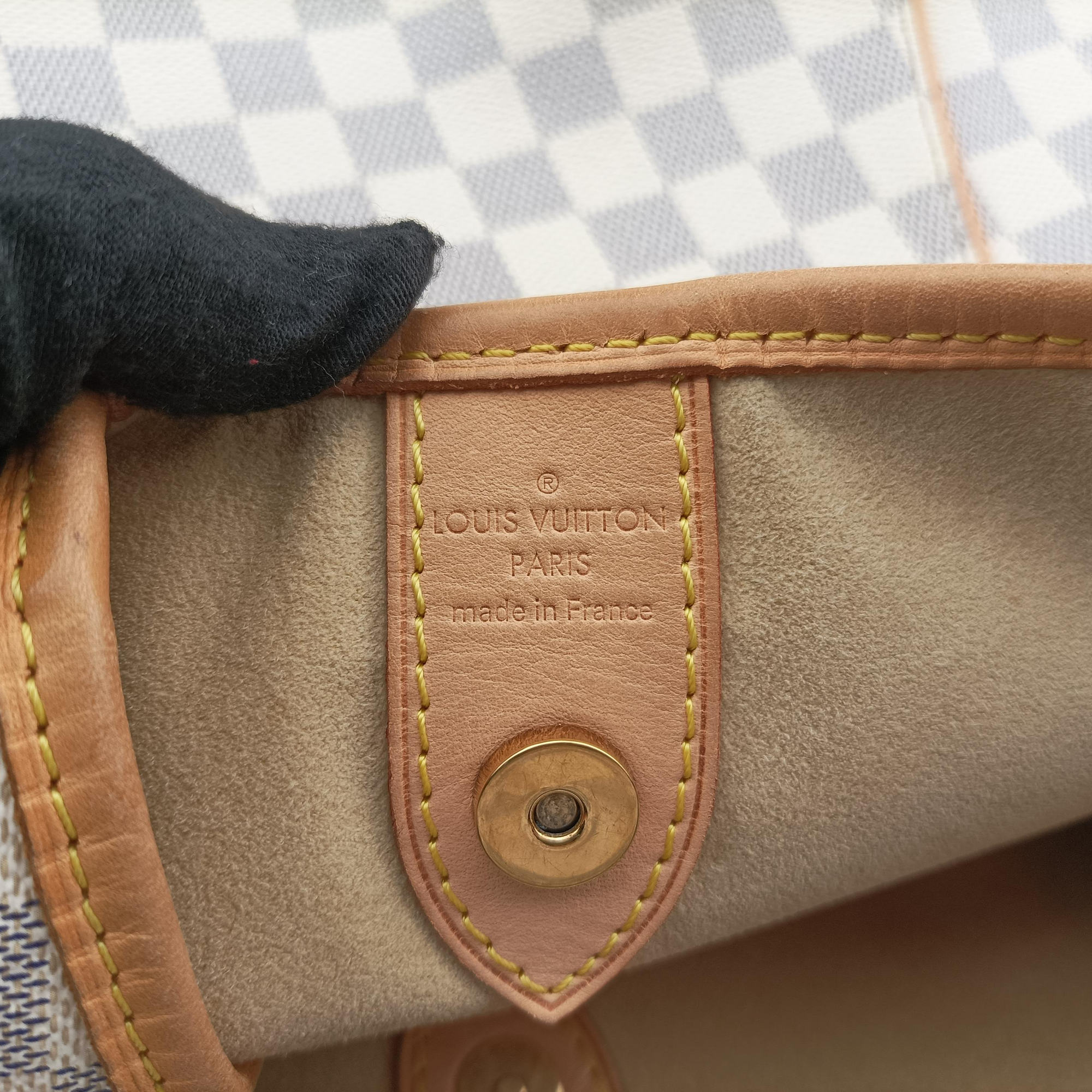 Vintage Louis Vuitton GALLIERA GM AZUR Damier Canvas N55216 shoulderbag | stylenewstar
