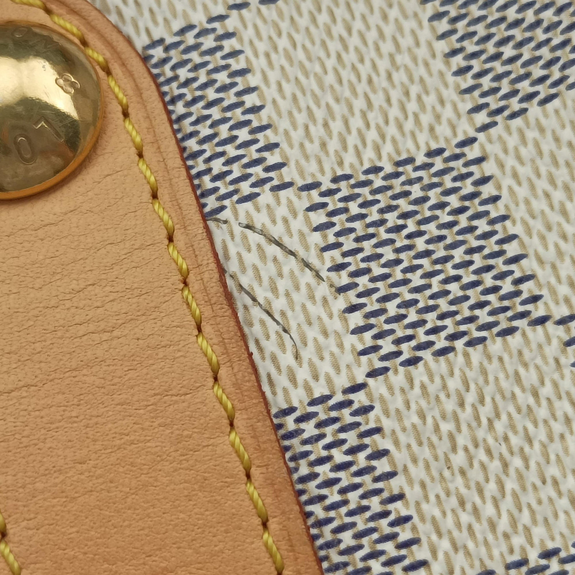 Vintage Louis Vuitton GALLIERA GM AZUR Damier Canvas N55216 shoulderbag | stylenewstar