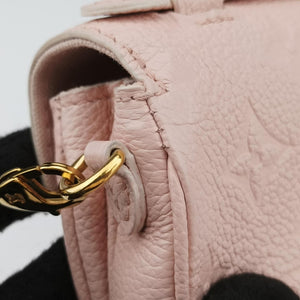 Pre-owned Louis Vuitton Micro Metis Pouch Chain Monogram Rose Pomelo Monogram Empreinte M81389 shoulderbag | stylenewstar