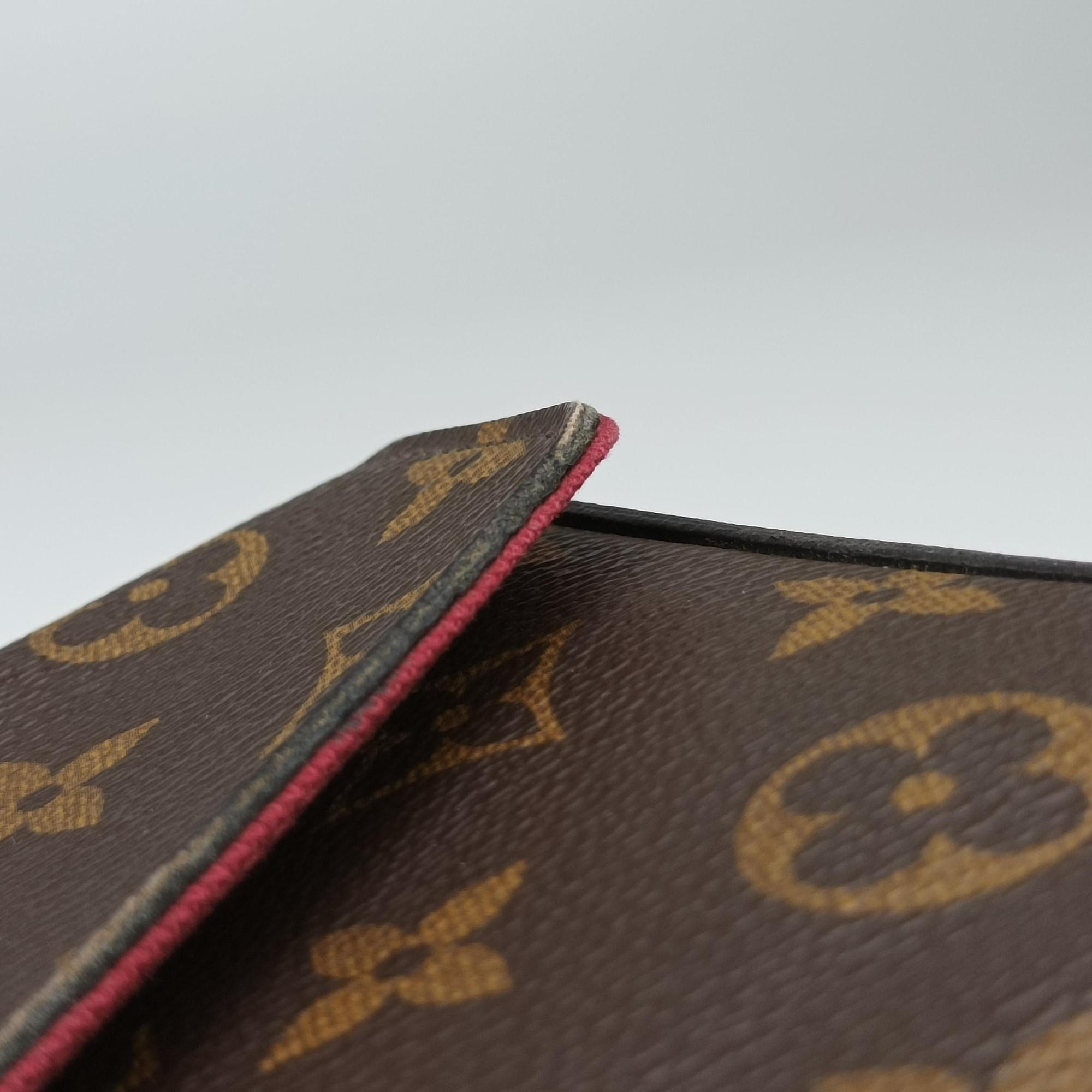 Pre-owned Louis Vuitton Pochette Felicie Brown Monogram Canvas M61276 shoulderbag | stylenewstar