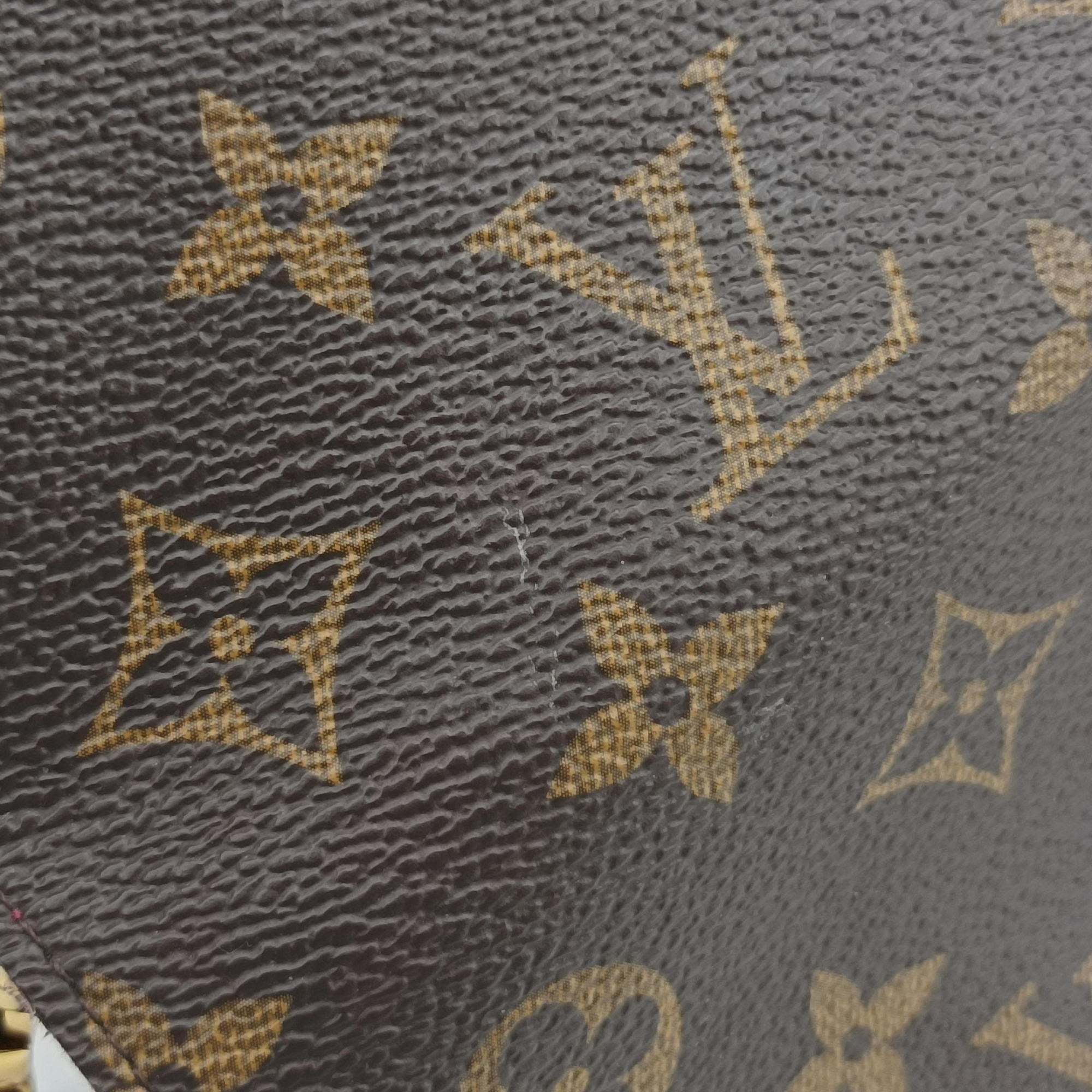 Pre-owned Louis Vuitton Pochette Felicie Brown Monogram Canvas M61276 shoulderbag | stylenewstar