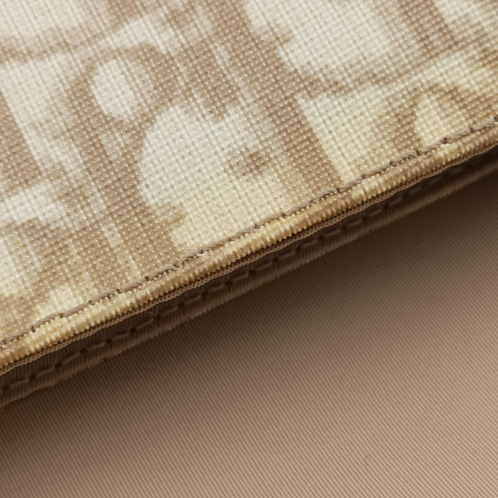 Pre-owned Christian Dior Trotter Flower Beige PVC Coated Canvas Floral Embroidery  shoulderbag | stylenewstar