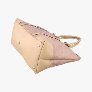 Secondhand Gucci Lovely Pink Canvas×Leather 257068 shoulderbag | stylenewstar