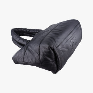 Pre-owned Chanel Cococoon Quilting Black lambskin A47107 shoulderbag | stylenewstar