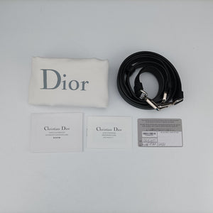 Pre-owned Christian Dior Be Dior Black × Rose Red Leather  shoulderbag | stylenewstar