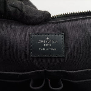 Pre-owned Louis Vuitton Porte Documents Jour Noir Damier Graphite N48224 shoulderbag | stylenewstar