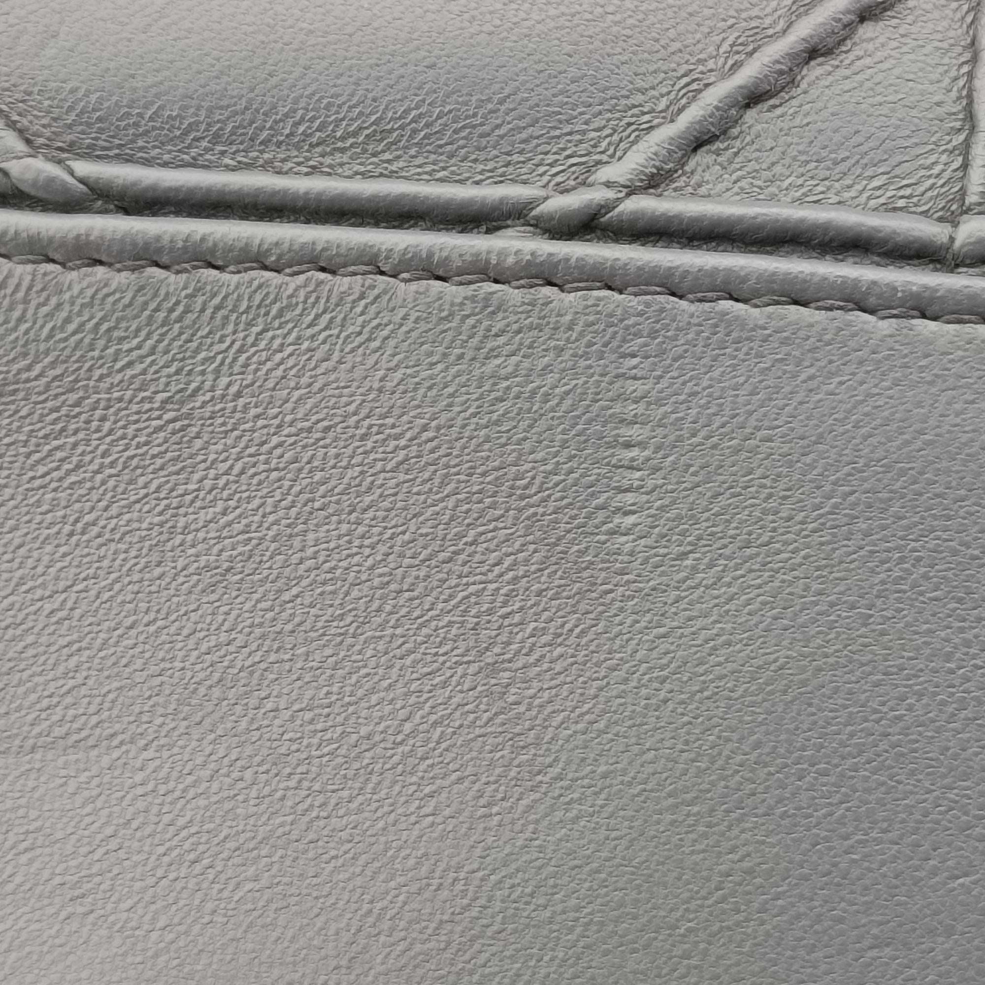 Pre-owned Christian Dior granville Gray × Pink lambskin  shoulderbag | stylenewstar