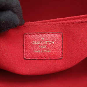 Pre-owned Louis Vuitton VaugirardPM Brown × Coquelicot Monogram Canvas×calf leather M44548 shoulderbag | stylenewstar
