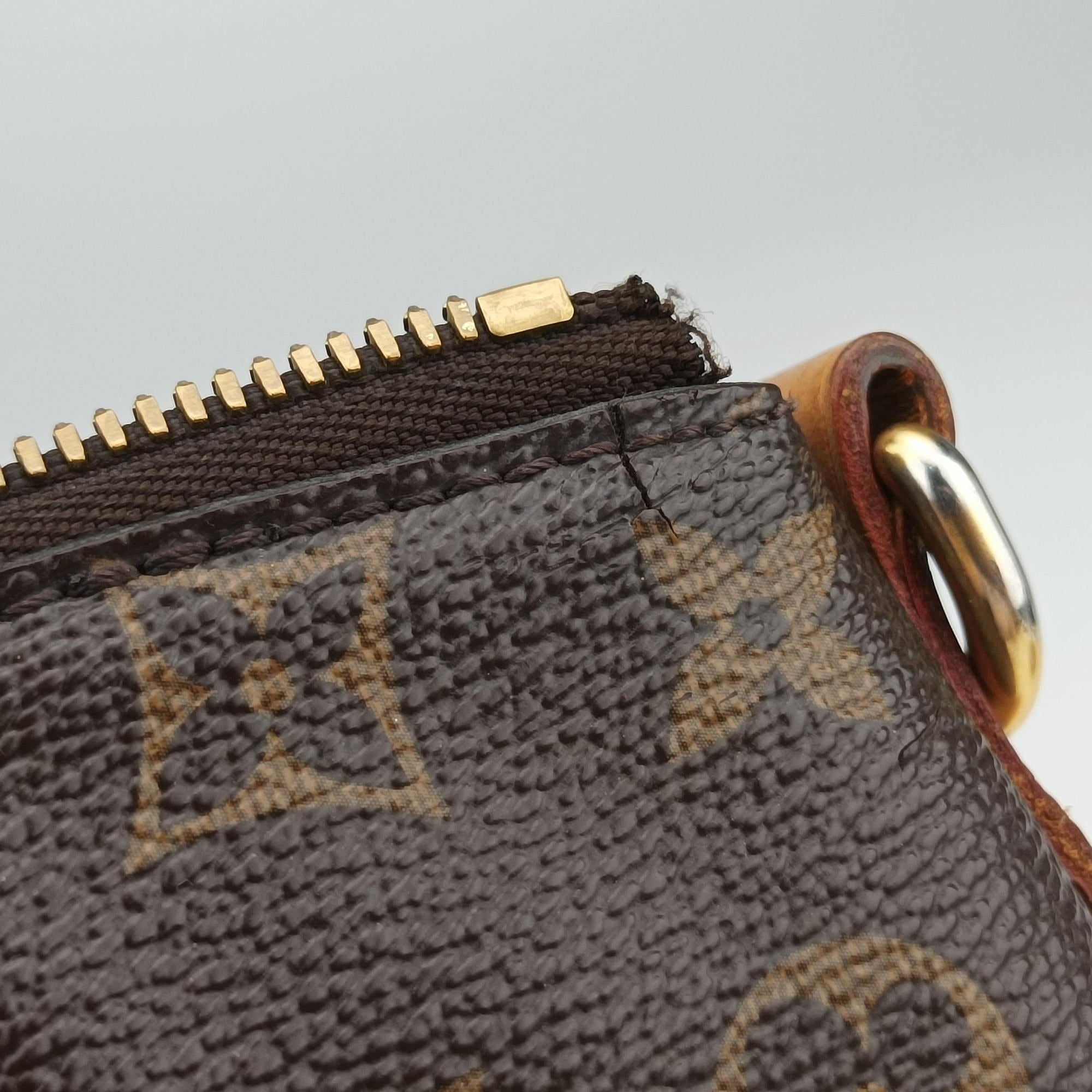 Vintage Louis Vuitton Turen PM brown Monogram Canvas M48813 shoulderbag | stylenewstar