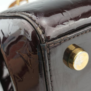 Secondhand Louis Vuitton Brea MM AMARANTE Vernis M91619 shoulderbag | stylenewstar