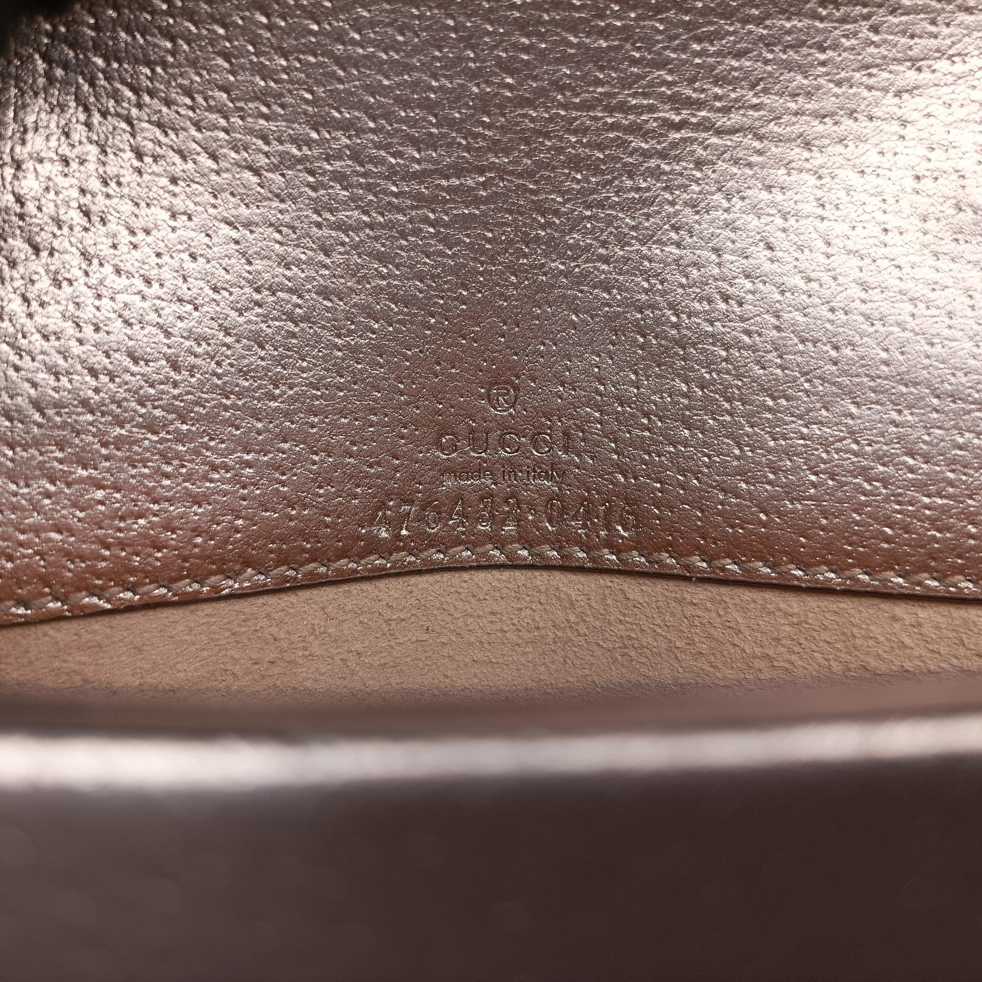 Secondhand Gucci Dionysus Rose Gold Leather 476432 shoulderbag | stylenewstar