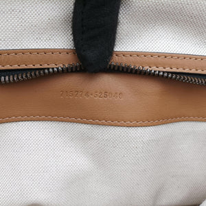 Pre-owned Gucci Ophidia Black × Brown × Multicolor Leather×Canvas 715774 shoulderbag | stylenewstar
