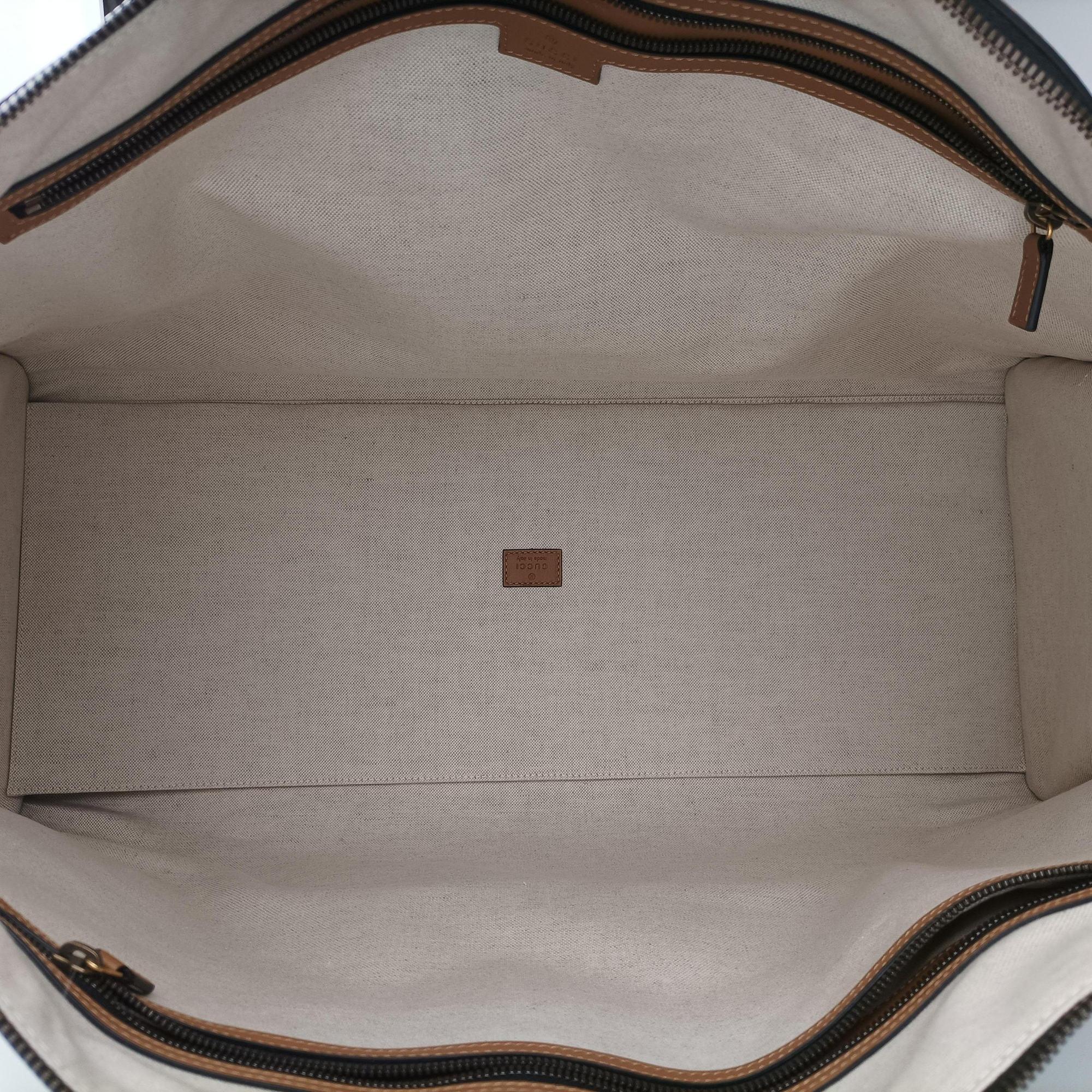 Pre-owned Gucci Ophidia Black × Brown × Multicolor Leather×Canvas 715774 shoulderbag | stylenewstar