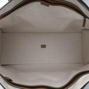 Pre-owned Gucci Ophidia Black × Brown × Multicolor Leather×Canvas 715774 shoulderbag | stylenewstar