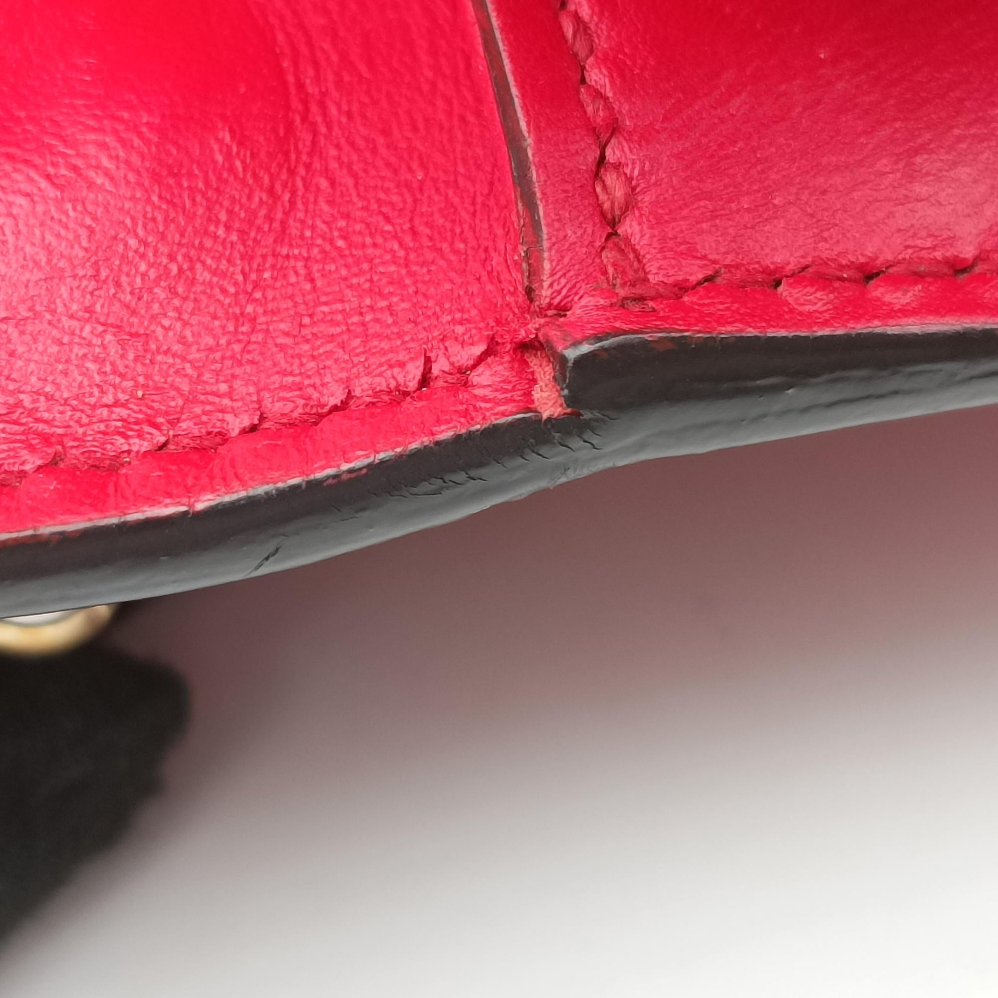 Pre-owned Gucci Padlock Red Leather 409487 shoulderbag | stylenewstar