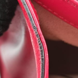 Pre-owned Gucci Padlock Red Leather 409487 shoulderbag | stylenewstar