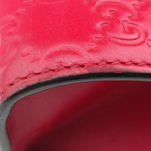 Pre-owned Gucci Padlock Red Leather 409487 shoulderbag | stylenewstar