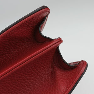 Pre-owned Gucci Interlocking G Red Leather 510304 shoulderbag | stylenewstar