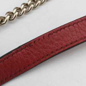 Pre-owned Gucci Interlocking G Red Leather 510304 shoulderbag | stylenewstar