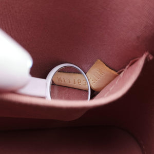 Secondhand Louis Vuitton Alma BB Rose Velours Vernis M91585 shoulderbag | stylenewstar