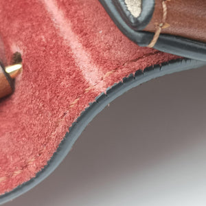 Pre-owned Chloe DREW Red × Brown Leather×Suede  shoulderbag | stylenewstar
