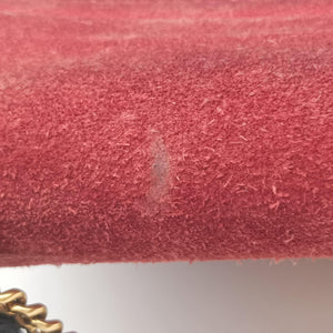 Pre-owned Chloe DREW Red × Brown Leather×Suede  shoulderbag | stylenewstar