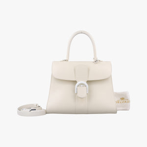 Pre-owned Delvaux Brillant White Leather  shoulderbag | stylenewstar