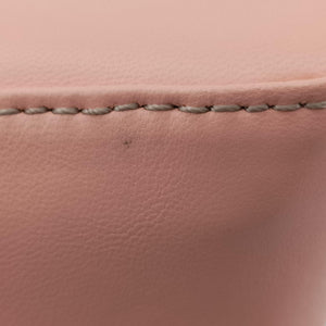Pre-owned Fendi Mamma Baguette Pink Leather 26725 shoulderbag | stylenewstar
