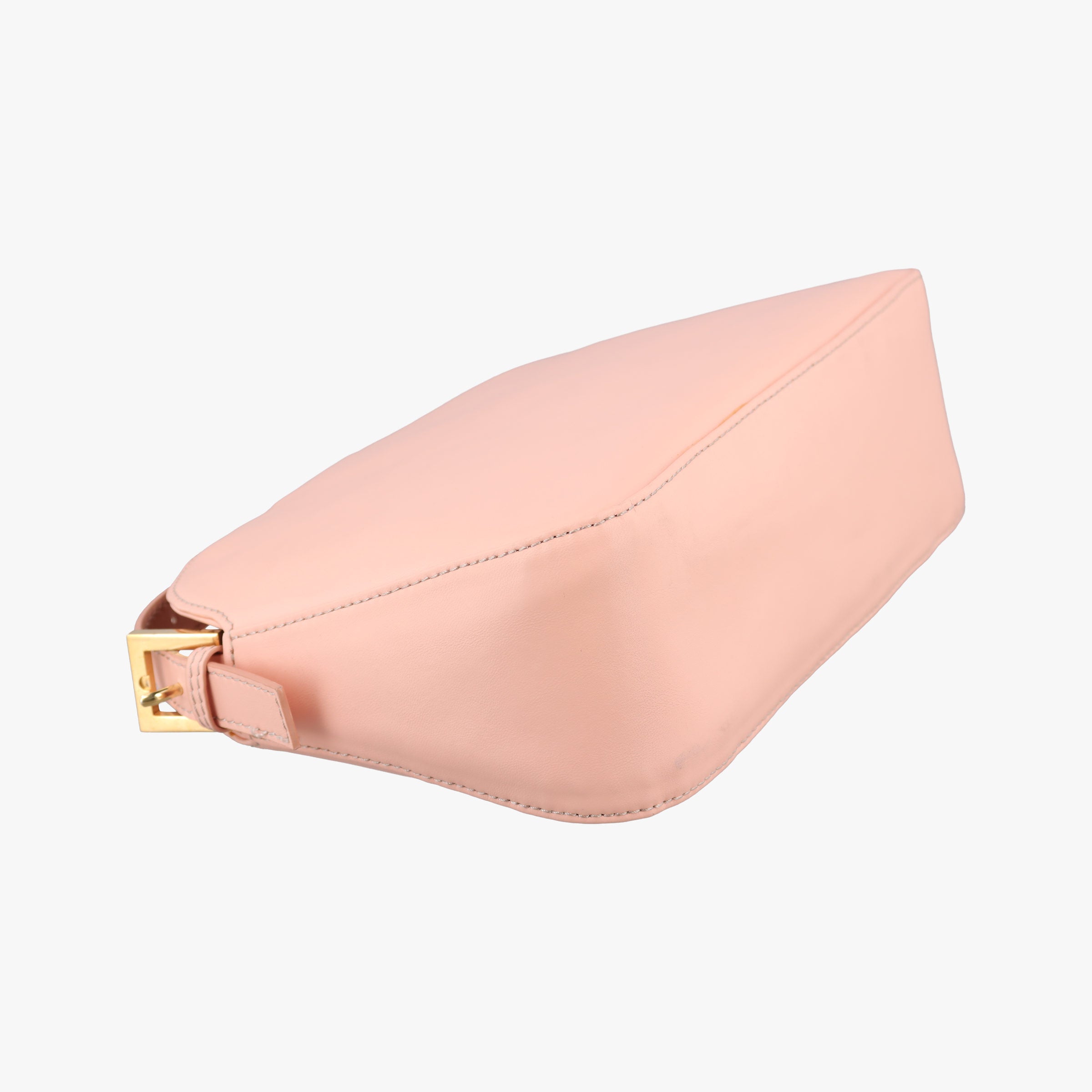 Pre-owned Fendi Mamma Baguette Pink Leather 26725 shoulderbag | stylenewstar