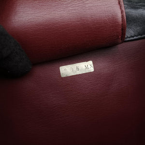 Pre-owned Chanel Matelasse 25 Push Lock Chain Black lambskin A03570 shoulderbag | stylenewstar