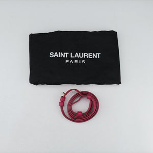 Pre-owned Yves Saint Laurent Y Ligne Petit Cabas Rose Leather 311210 shoulderbag | stylenewstar