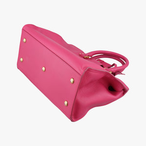 Pre-owned Yves Saint Laurent Y Ligne Petit Cabas Rose Leather 311210 shoulderbag | stylenewstar