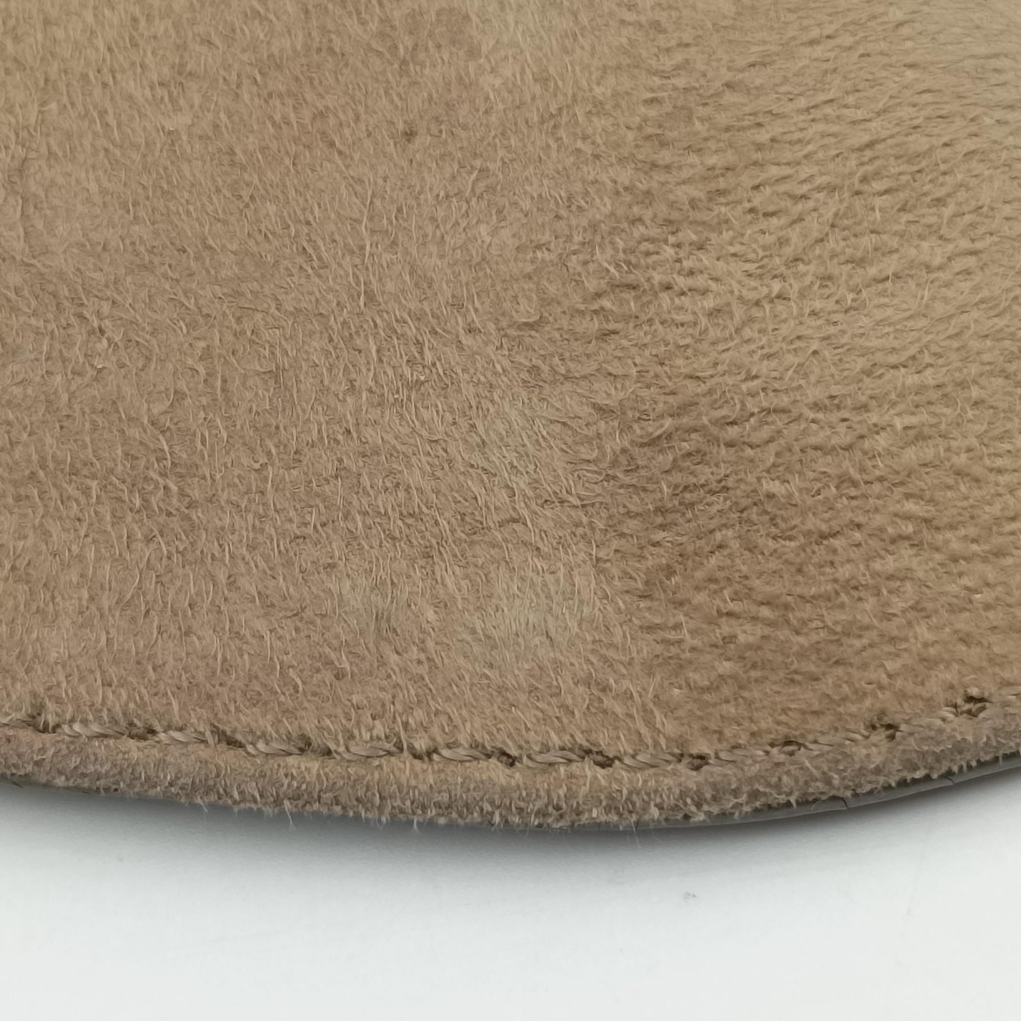Pre-owned Fendi Silvana Brown × Beige Leather 8BT189 shoulderbag | stylenewstar