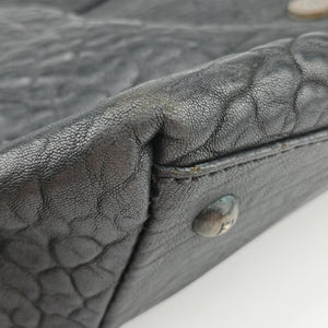 Pre-owned Fendi Borsa B Black Leather 8BL102 handbag | stylenewstar
