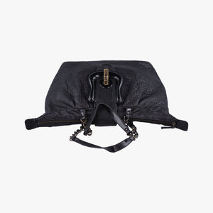 Pre-owned Fendi Borsa B Black Leather 8BL102 handbag | stylenewstar