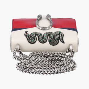Vintage Gucci Dionysus Ivory×Red×Navy Leather 421970 shoulderbag | stylenewstar