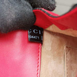 Secondhand Gucci Sylvie Red Leather 470270 shoulderbag | stylenewstar
