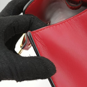 Secondhand Gucci Sylvie Red Leather 470270 shoulderbag | stylenewstar