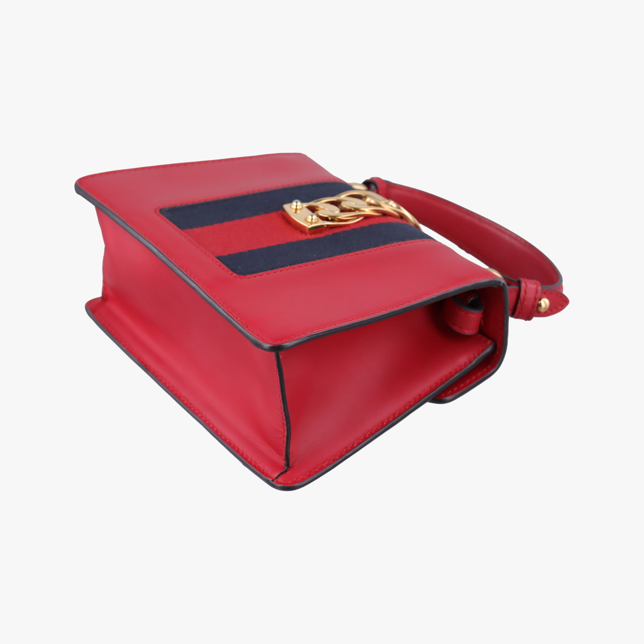 Secondhand Gucci Sylvie Red Leather 470270 shoulderbag | stylenewstar