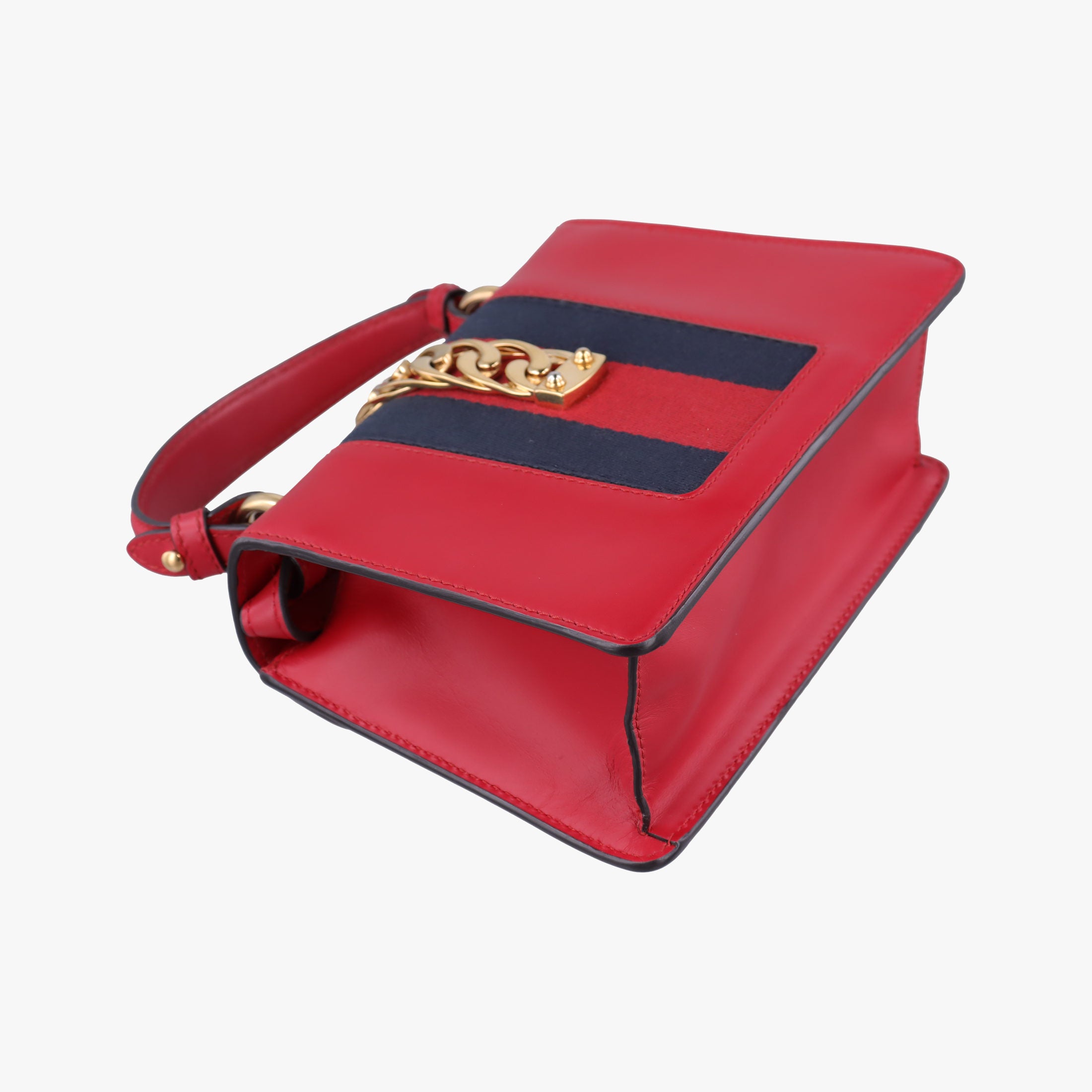 Secondhand Gucci Sylvie Red Leather 470270 shoulderbag | stylenewstar