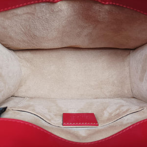Secondhand Gucci Sylvie Red Leather 470270 shoulderbag | stylenewstar